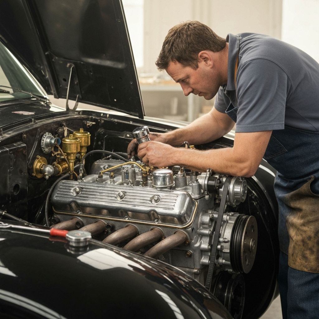 Classic Mustang Engine Restoration