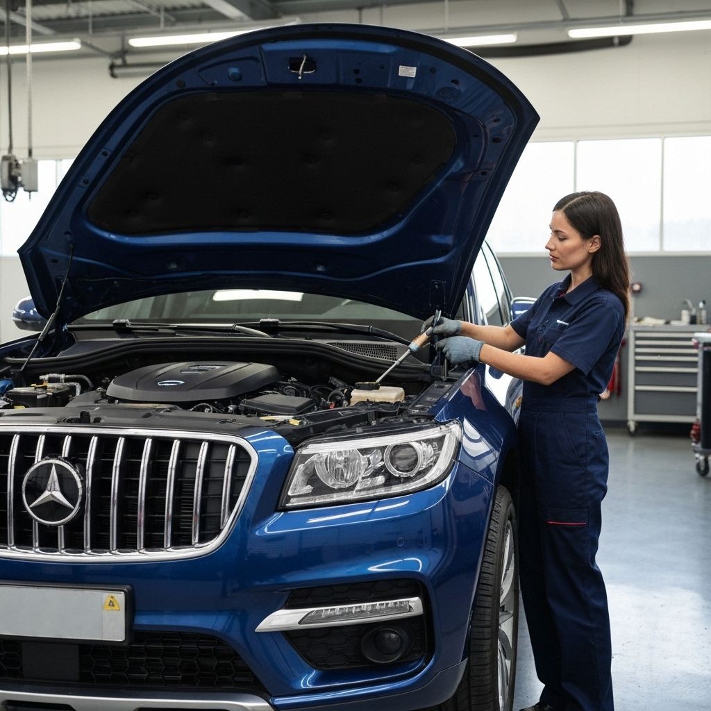 Luxury SUV Engine Service