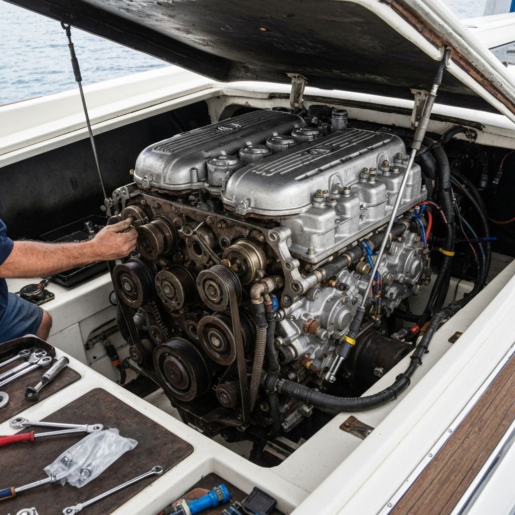 Sportfisher Engine Overhaul